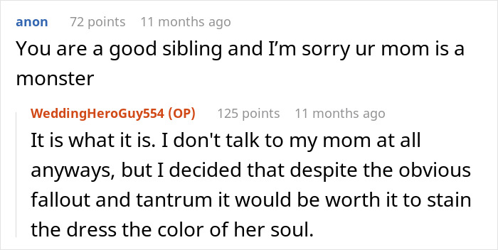 "I Purposefully Spilled A Giant Glass Of Wine On My Mother At My Brother's Wedding" "I Purposefully Spilled A Giant Glass Of Wine On My Mother At My Brother's Wedding"