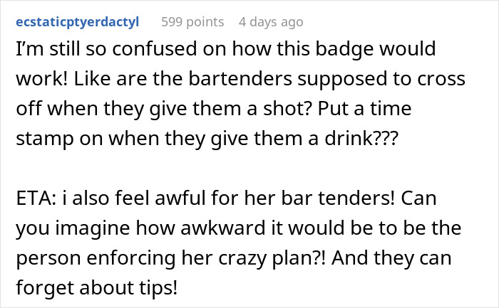 “This Will Also Double As The Wedding Favors”: Bride Comes Up With Ingenious Way To Prevent Guests From Drinking Too Much During Wedding “This Will Also Double As The Wedding Favors”: Bride Comes Up With Ingenious Way To Prevent Guests From Drinking Too Much During Wedding
