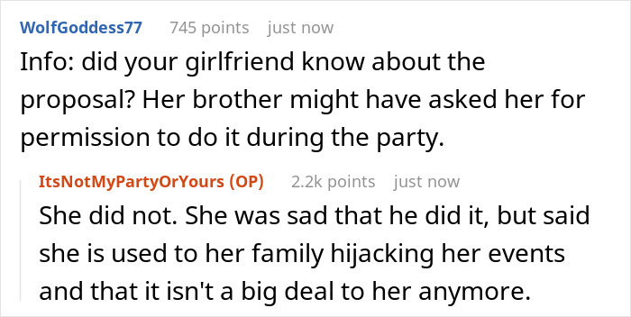 Man Attempts Proposing To Girlfriend During Sister&rsquo;s Unrelated Party, Gets Told To Sit Down And Shut Up