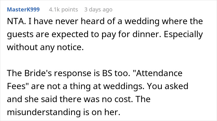 &ldquo;Am I A Jerk For Leaving A Wedding To Eat At McDonald&rsquo;s?&rdquo;: Bride Lied To Her Guest When She Told Her She Wouldn't Have To Pay For Anything At The Wedding