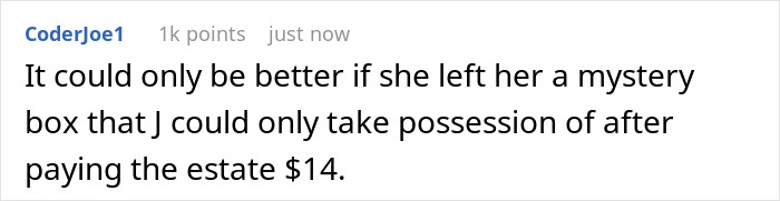 Woman Gets The Last Laugh By Not Leaving Money For Her Money-Hungry Estranged Daughter, Leaving Her A Message In Her Will: &ldquo;You Still Owe Me 14 Dollars&rdquo;