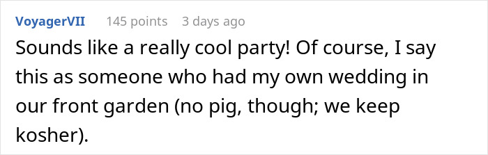 Bridezilla Ditches Her 'Poor' Friends Who Won't Look Good In Her Castle Wedding, Ends Up With A Backyard Pig Roast After The Castle Drops Her