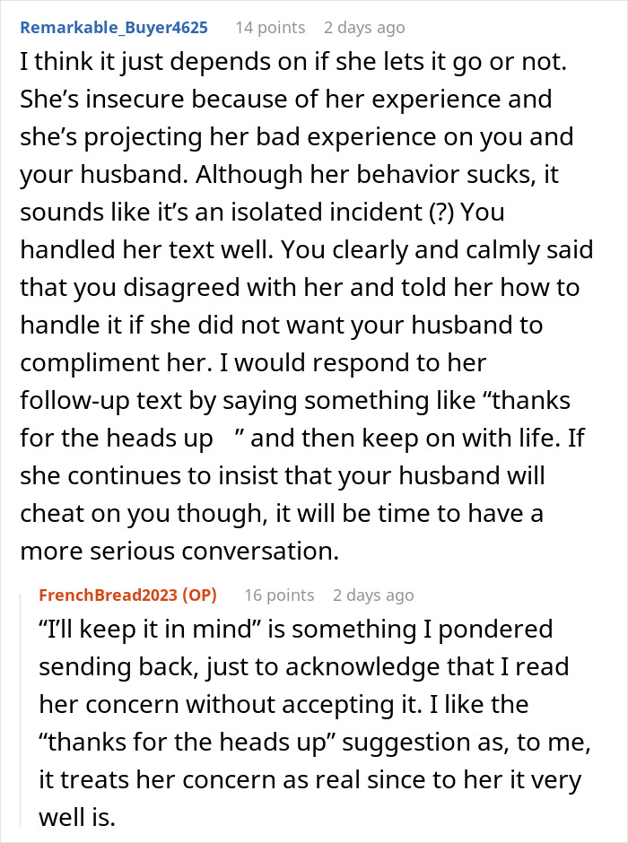 "As Someone Who Was Cheated On, Trust Me, I Know": Husband Gives Wife's Friend A Compliment, Drama Ensues "As Someone Who Was Cheated On, Trust Me, I Know": Husband Gives Wife's Friend A Compliment, Drama Ensues