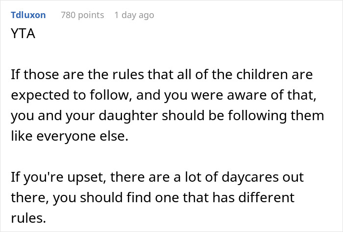 &ldquo;[Am I The Jerk] For Telling My Child&rsquo;s Daycare Teacher That My Child Won&rsquo;t Finish Cleaning Up?&rdquo;