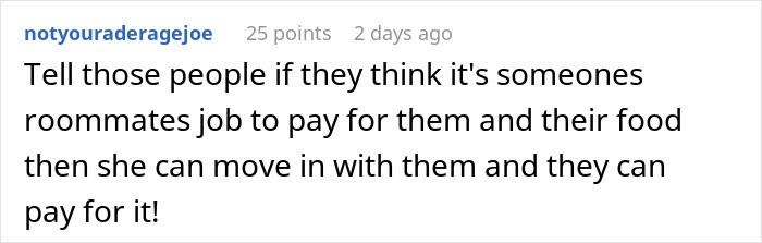 "Am I A Jerk For Letting My Roommate Go Hungry Because They Cannot Understand How Food Works?"