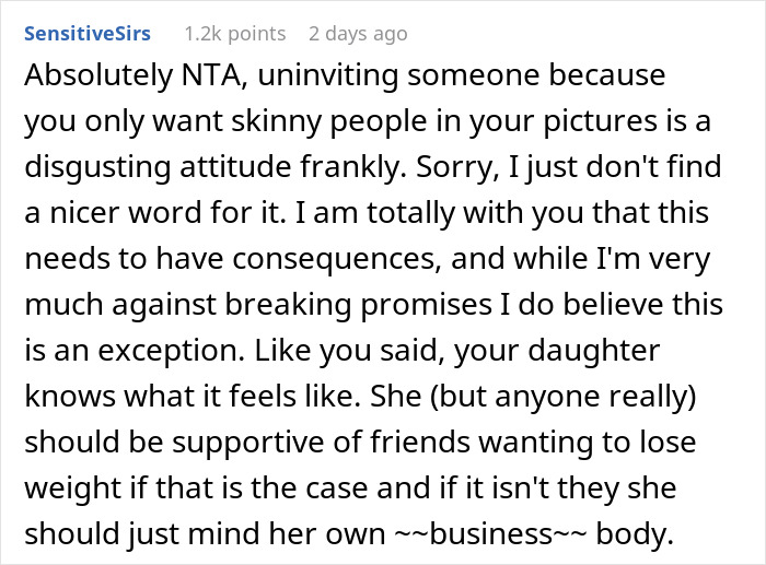 Teen Doesn't Want Her "Chubby" Friend To Ruin Her Vacation Pictures, So She Uninvites Her, Disappointed Mom Teaches Her A Lesson Teen Doesn't Want Her "Chubby" Friend To Ruin Her Vacation Pictures, So She Uninvites Her, Disappointed Mom Teaches Her A Lesson