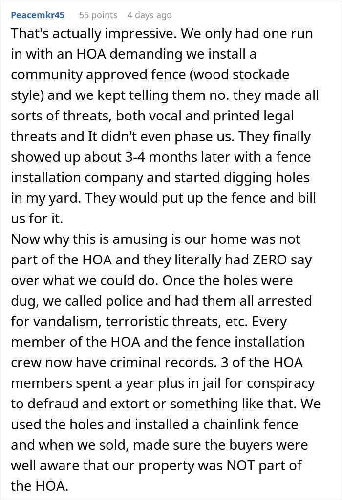 Person Maliciously Complies With HOA Rules, Ends Up Costing Them 16% Of The HOA Income