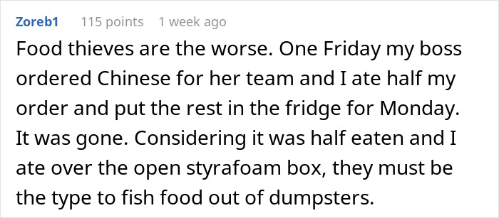 Nurse, Fed Up With Someone Stealing Their Food, Calls The Police When HR Does Nothing Nurse, Fed Up With Someone Stealing Their Food, Calls The Police When HR Does Nothing