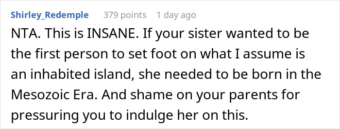 Woman Refuses To Change The Destination Of Her And Her BF&rsquo;s Getaway After Learning Sister &ldquo;Plans&rdquo; To Spend Her Honeymoon There