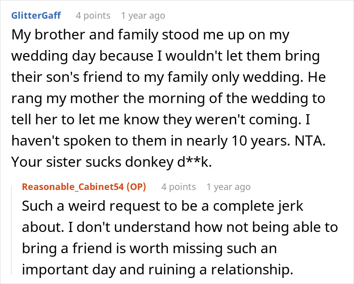 Woman Is Invited As Sister's Maid Of Honor But Says She Can't Afford A Long Flight, Later Exposes Herself At A Resort