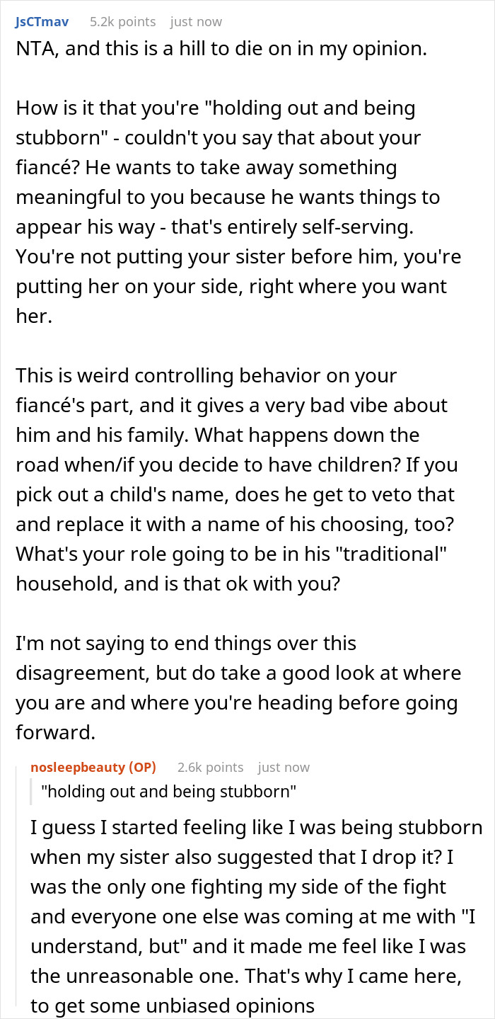 23 Y.O. Wants Her Half-Sister To Take Her Down The Aisle As She Practically Raised Her, In-Laws Say It's Inappropriate