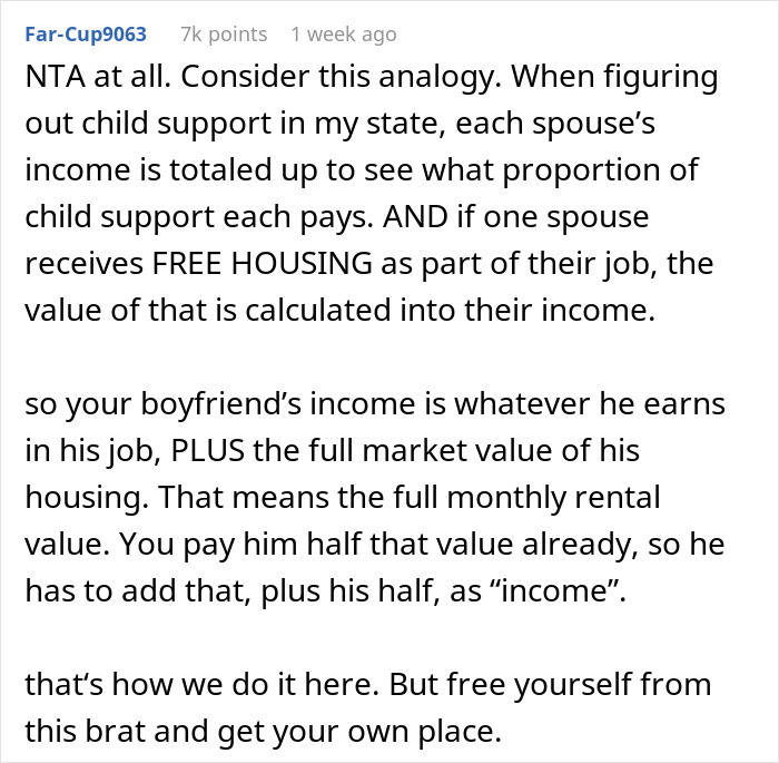 Man Demands Girlfriend &ldquo;Split Expenses Proportional To Income&rdquo; After She Gets Better-Paying Job, Increases Rent On Apartment He Owns