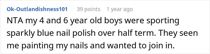 “There Is Zero Harm In Letting Him Express Himself”: Mom Stops Talking To Her Parents After What They Said About Her Son’s Nail Polish “There Is Zero Harm In Letting Him Express Himself”: Mom Stops Talking To Her Parents After What They Said About Her Son’s Nail Polish