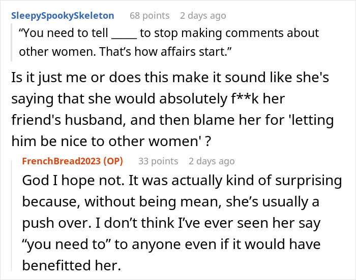 "As Someone Who Was Cheated On, Trust Me, I Know": Husband Gives Wife's Friend A Compliment, Drama Ensues "As Someone Who Was Cheated On, Trust Me, I Know": Husband Gives Wife's Friend A Compliment, Drama Ensues