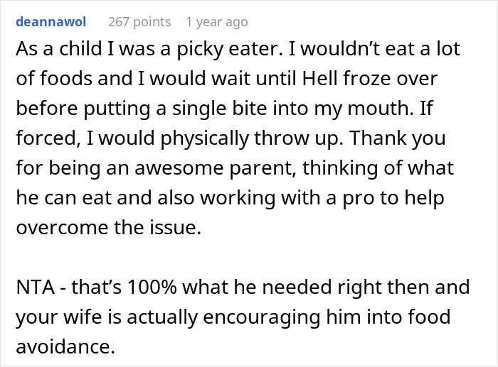 Dad Brings Mac And Cheese To Family Dinner So His Picky-Eater Son Eats Something, Mom Throws It In The Trash Dad Brings Mac And Cheese To Family Dinner So His Picky-Eater Son Eats Something, Mom Throws It In The Trash