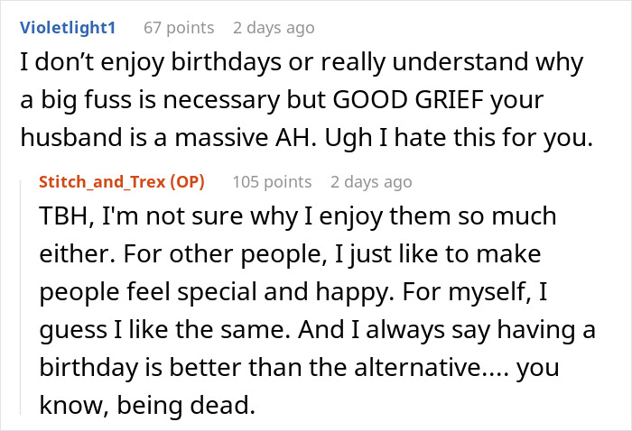 &ldquo;Am I A Jerk For Telling My Husband He Ruined My Birthday&hellip; Again?&rdquo;