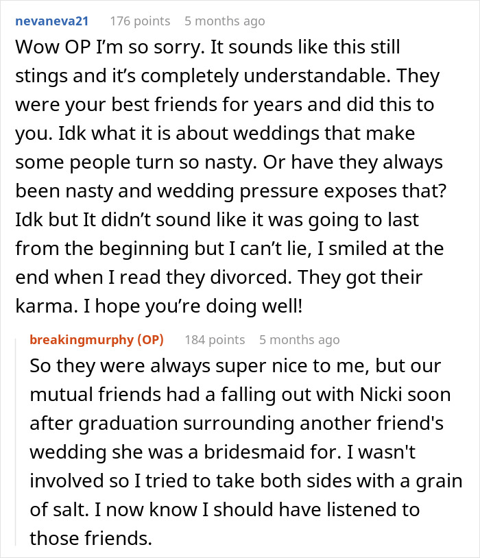 Engaged Couple Think Their Roommate Is Conspiring To Ruin Their Wedding, Uninvite Her And Spread Rumors, Only For Karma To Come Back Around Engaged Couple Think Their Roommate Is Conspiring To Ruin Their Wedding, Uninvite Her And Spread Rumors, Only For Karma To Come Back Around