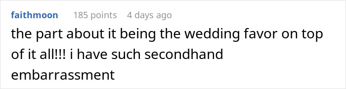 “This Will Also Double As The Wedding Favors”: Bride Comes Up With Ingenious Way To Prevent Guests From Drinking Too Much During Wedding “This Will Also Double As The Wedding Favors”: Bride Comes Up With Ingenious Way To Prevent Guests From Drinking Too Much During Wedding