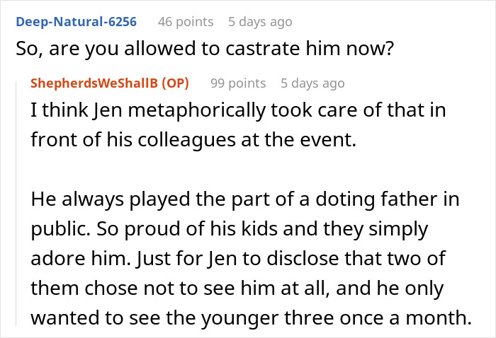 Wife Leaves Husband Red-Faced After He Demands She Lose Weight For His Company Event And She Maliciously Complies