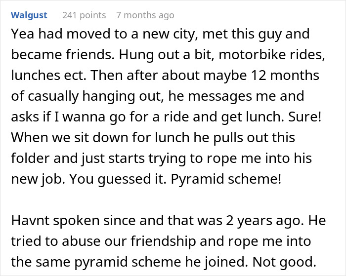 "I Laughed So Much On The Way Home That I Was Crying": Guy Goes On A Date With A Really Pretty Girl, It Ends Up Being A Pyramid Scheme Scam