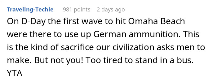Girlfriend Asks To Have Her Boyfriend’s Seat On The Bus, He Refuses And Doesn’t Think Her Being In Heels Matters Girlfriend Asks To Have Her Boyfriend’s Seat On The Bus, He Refuses And Doesn’t Think Her Being In Heels Matters