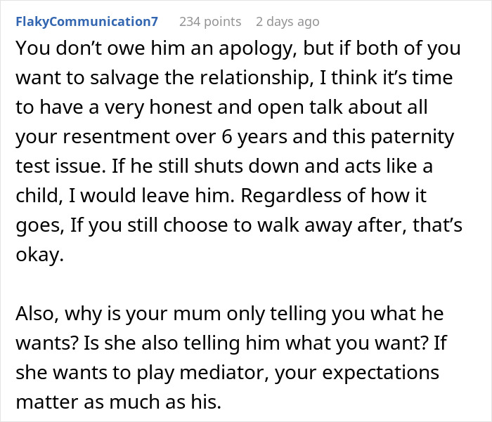 Husband Demands A Paternity Test From His Pregnant Wife, She Tells Him To File For Divorce