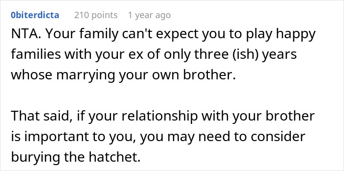 Guy Turns Down Twin Brother And Ex-Girlfriend’s Wedding Invitation, Asks If He’s Wrong Guy Turns Down Twin Brother And Ex-Girlfriend’s Wedding Invitation, Asks If He’s Wrong