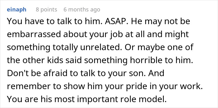 “I Think My Son Is Embarrassed That I Am A Garbage Man. Advice?”: Sad Dad Asks Internet For Parenting Help “I Think My Son Is Embarrassed That I Am A Garbage Man. Advice?”: Sad Dad Asks Internet For Parenting Help