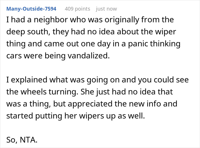 Man Snaps At Helpful Neighbor, His Wife Needs Help The Next Morning But Gets A Refusal This Time