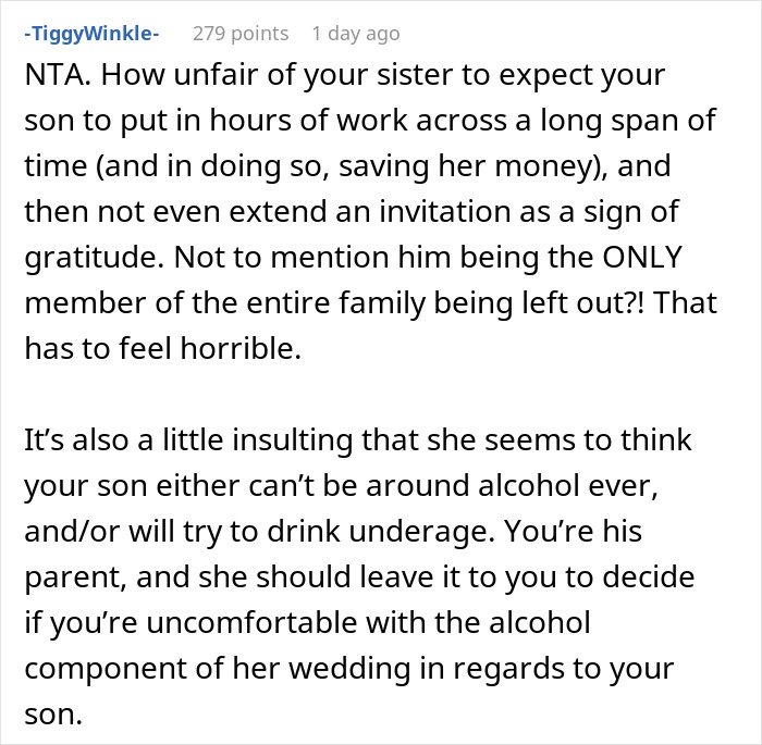 Teenager Spends Loads Of Time Making His Aunt's Wedding Dress Worth $22k-$25k For Free, She Doesn't Even Invite Him