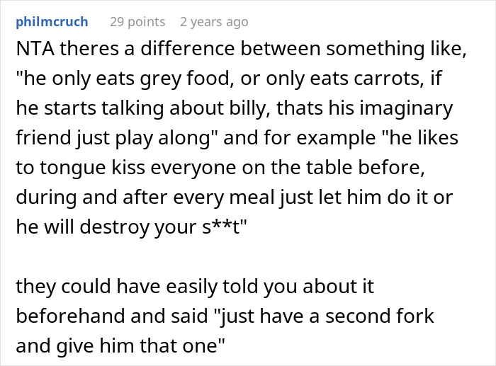 Parents Livid After Dinner Guest Doesn&rsquo;t Participate In Their Son&rsquo;s Autistic Ritual, Causing Chaos And Broken Plates