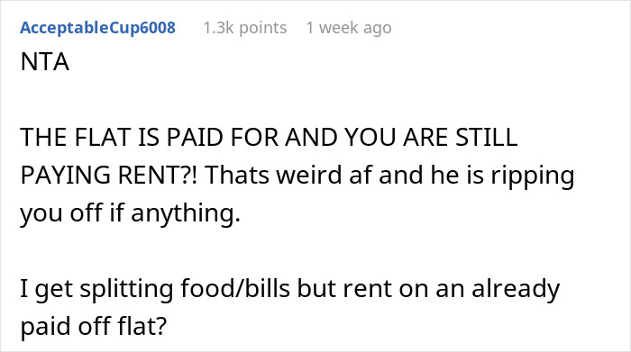 Man Demands Girlfriend &ldquo;Split Expenses Proportional To Income&rdquo; After She Gets Better-Paying Job, Increases Rent On Apartment He Owns