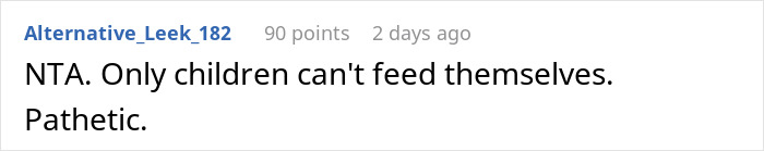 "Am I A Jerk For Letting My Roommate Go Hungry Because They Cannot Understand How Food Works?"