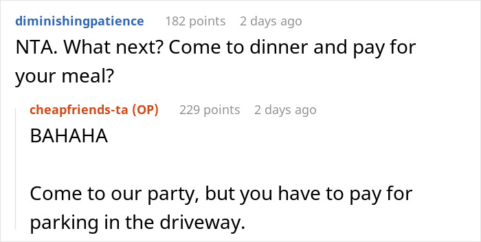 Couple Charge Their Guests For Drinks They Made On Their Kitchen Counter As If It Was A Bar, Are Shocked When They Leave