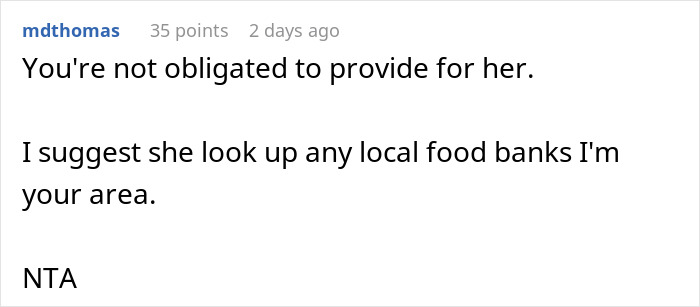 "Am I A Jerk For Letting My Roommate Go Hungry Because They Cannot Understand How Food Works?"