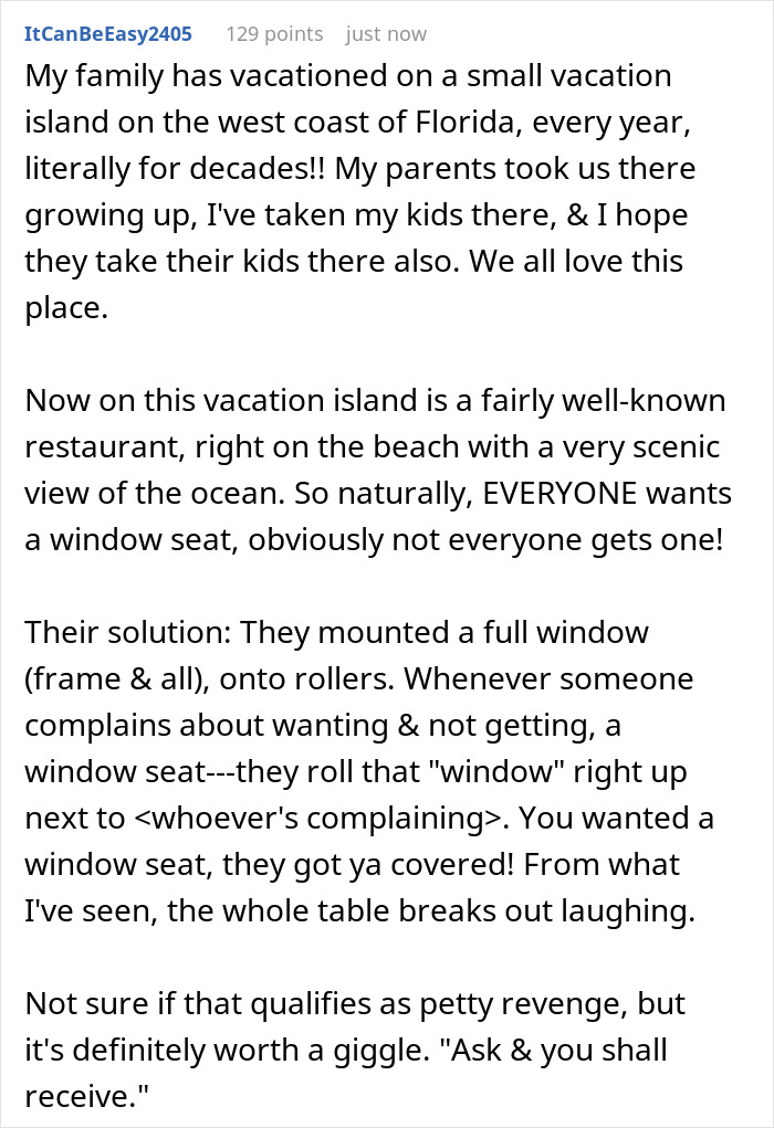 People Online Are Cracking Up About This Woman&rsquo;s Idea To Congratulate The Most Entitled Couple She Met While Working At A Restaurant