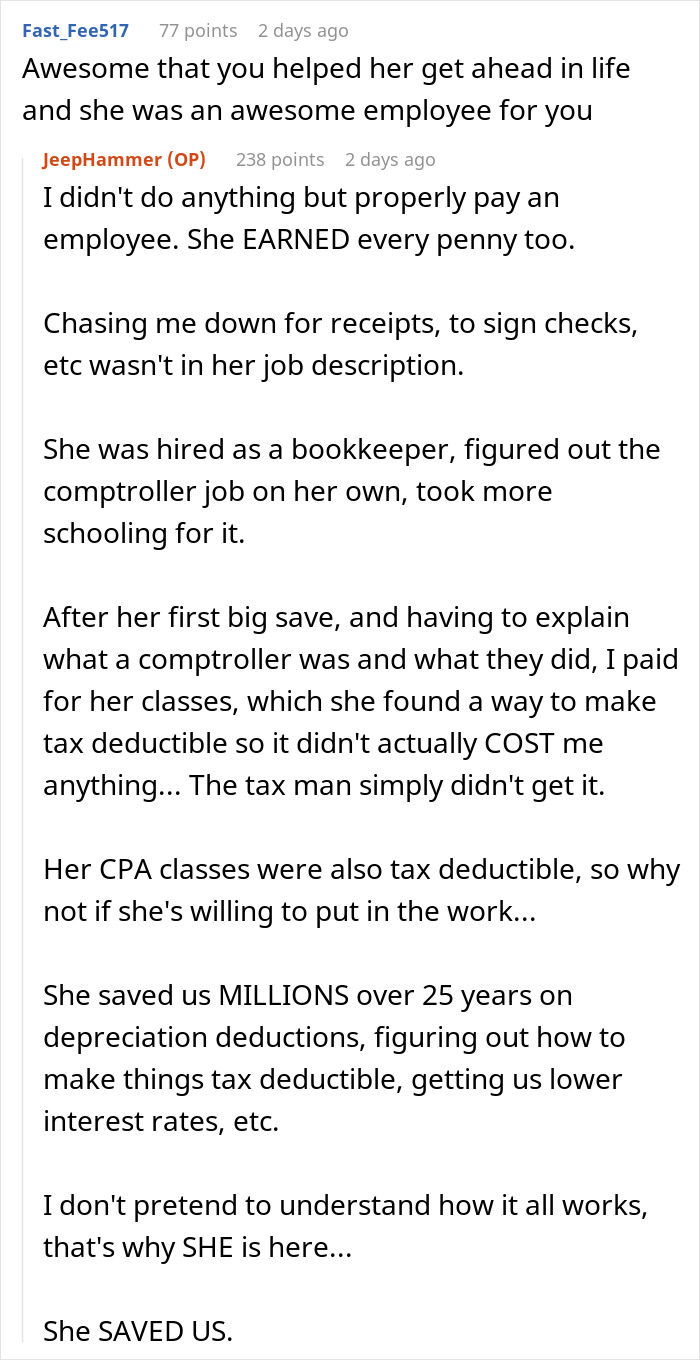Business Owner Sees Client Badmouthing His Bookkeeper, Subtly Hires Her And It Turns Her Life Around
