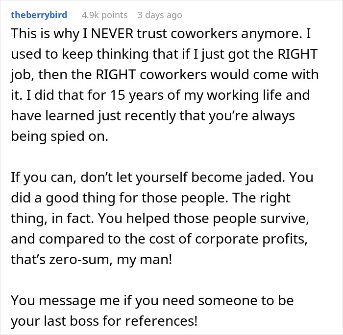 This Man’s Colleague Keeps Silent When A Man Gives Extra Food To A Family In Need, But Later Uses It Against Him This Man’s Colleague Keeps Silent When A Man Gives Extra Food To A Family In Need, But Later Uses It Against Him