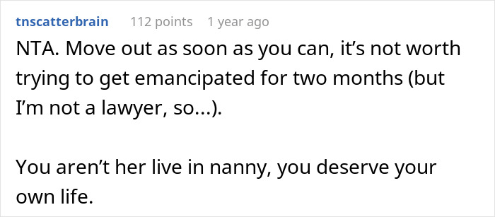 Teenager Is Expected To "Give Up His Freedom" Until He's 21 To Take Care Of His Baby Brother
