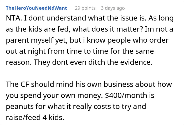 Mom Orders Takeout After Putting Kids To Bed After Having A Bad Day, Drama Ensues When Her Ex Finds Out