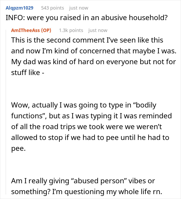 Girl Burns Match To Cover Up Smell Of Upset Stomach At Night, Wonders If She Was A Jerk After Entire Family Wakes Up To Berate Her 