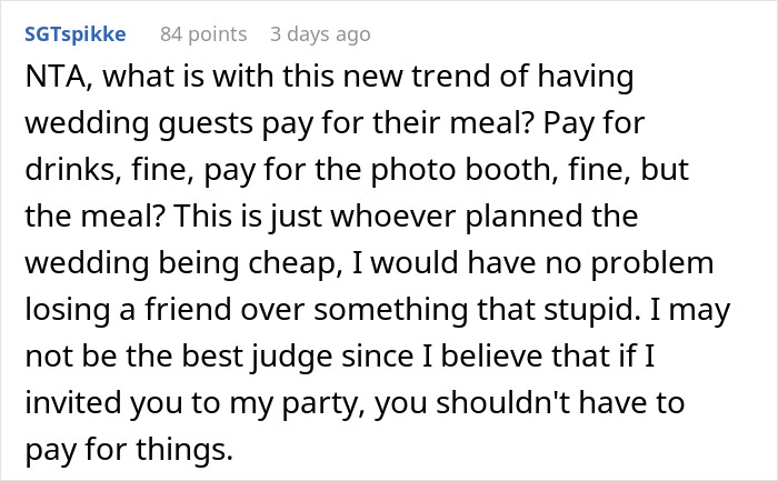 &ldquo;Am I A Jerk For Leaving A Wedding To Eat At McDonald&rsquo;s?&rdquo;: Bride Lied To Her Guest When She Told Her She Wouldn't Have To Pay For Anything At The Wedding