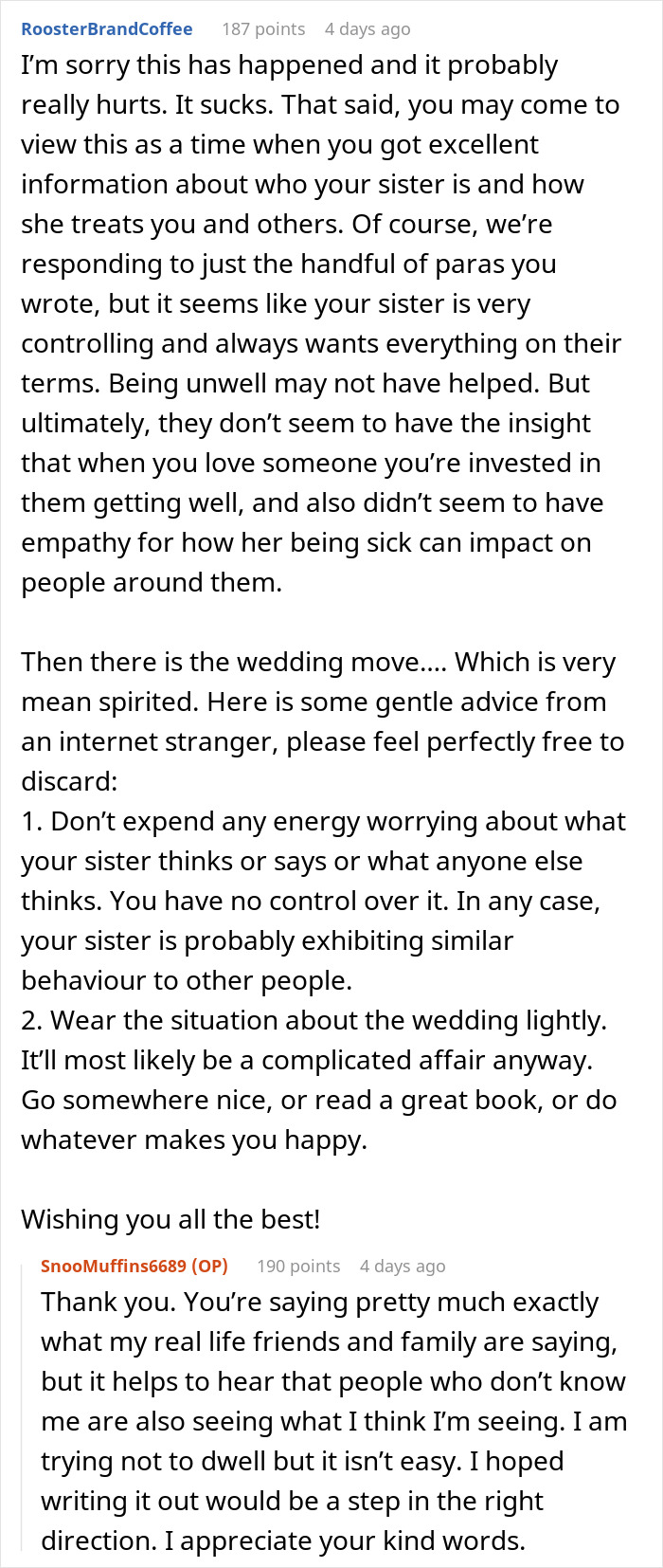 "She Said That My Anxiety Over Her Health Issues Was Too Much": Family Drama Arises As Woman Cuts Off Contact With Her 'Too Intrusive' Sibling