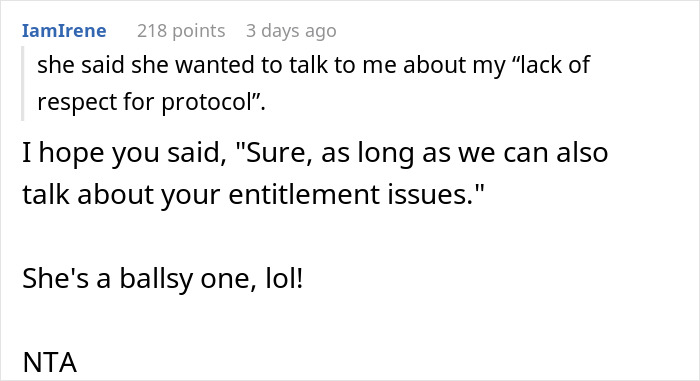 Boss Expected This Employee To Give Up Her 1st Class Seat For Her, Says She Has A "Lack Of Respect For Protocol" When She Doesn't Boss Expected This Employee To Give Up Her 1st Class Seat For Her, Says She Has A "Lack Of Respect For Protocol" When She Doesn't