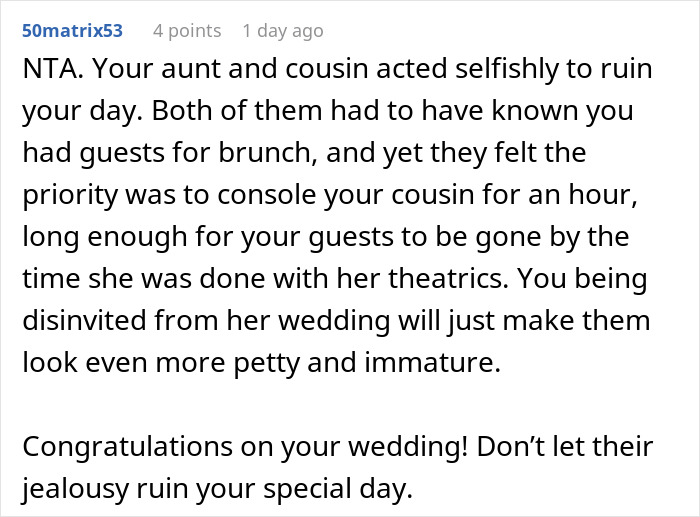 &ldquo;We Covered Meals And Open Bars For 300 People&rdquo;: Bride Organizes A Huge Wedding, Gets Shamed By Her Family