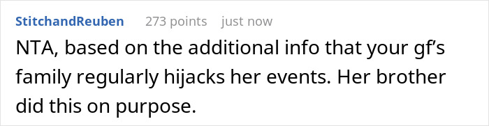 Man Attempts Proposing To Girlfriend During Sister&rsquo;s Unrelated Party, Gets Told To Sit Down And Shut Up