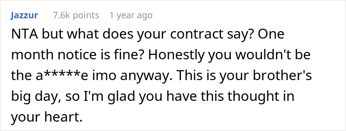 "Tell Me You Are American Without Telling": Woman Stands Up For Her Priorities And Quits Job To Attend Brother's Wedding After Getting Support Online