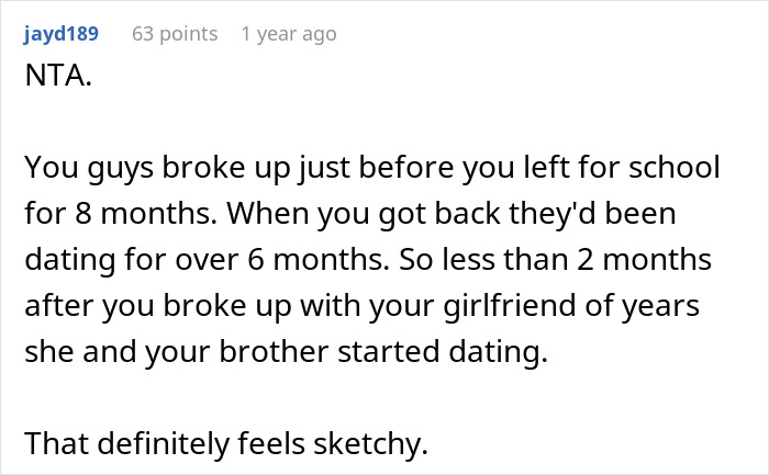 Guy Turns Down Twin Brother And Ex-Girlfriend’s Wedding Invitation, Asks If He’s Wrong Guy Turns Down Twin Brother And Ex-Girlfriend’s Wedding Invitation, Asks If He’s Wrong