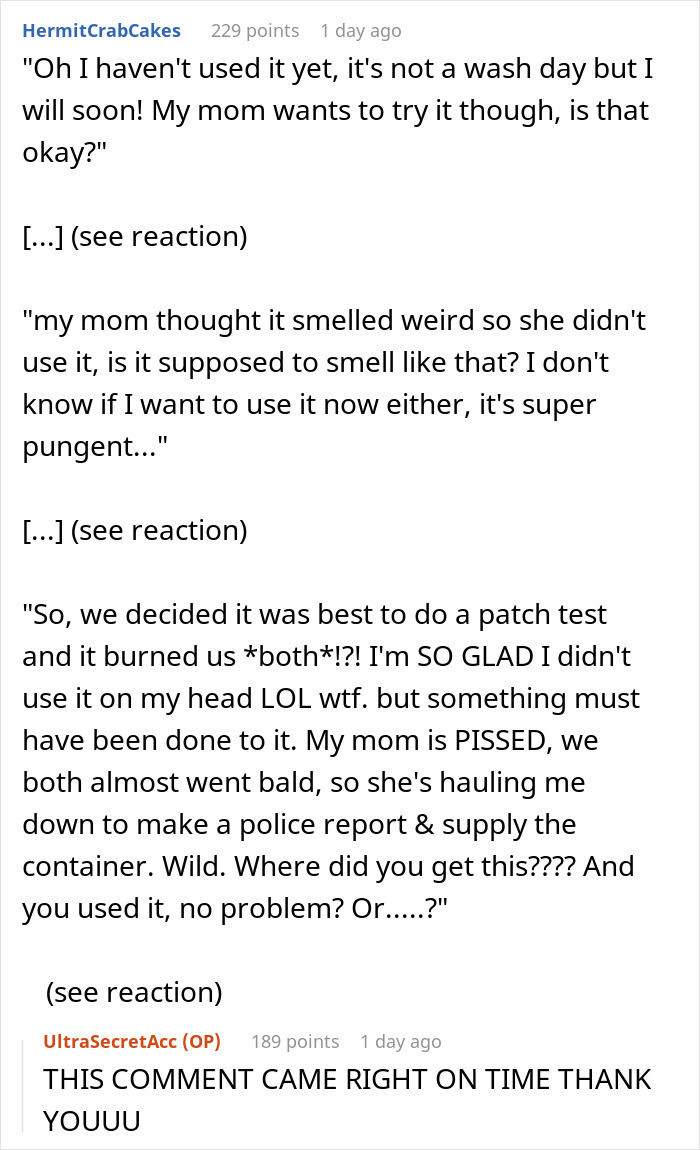 Woman Accidentally Discovers Hair Removal Cream In Hair Conditioner Her Friend Wanted Her To Use Before Birthday, Gets Blocked When She Confronts Her
