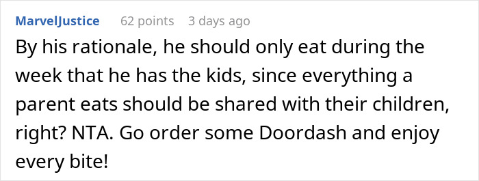 Mom Orders Takeout After Putting Kids To Bed After Having A Bad Day, Drama Ensues When Her Ex Finds Out